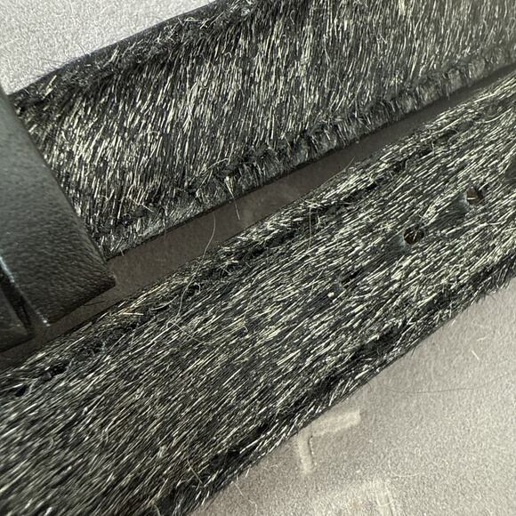 Michele Watch Band Strap Hairy France 16 Mm Rare Disconnected
